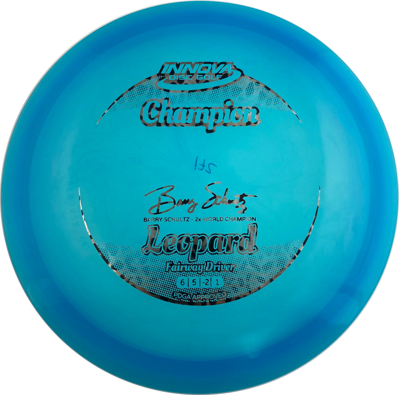 Innova Champion Leopard Fairway Driver with Barry Schultz - 2x World Champion Signature Stamp - Speed 6