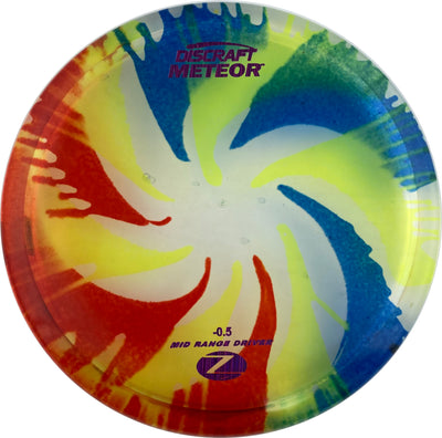 Discraft Elite Z Fly-Dyed Meteor Midrange - Speed 5