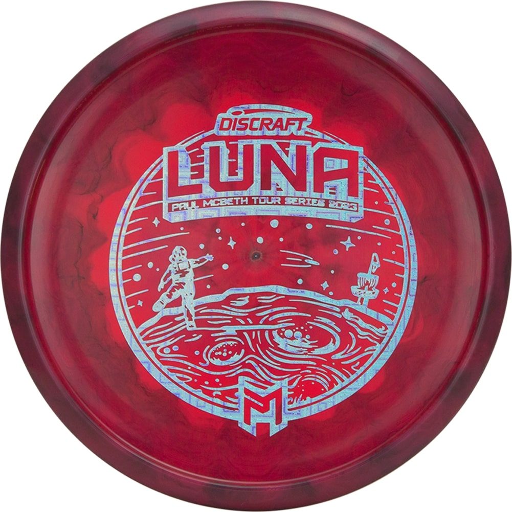 Discraft ESP Swirl Luna with Paul McBeth Tour Series 2023 Stamp