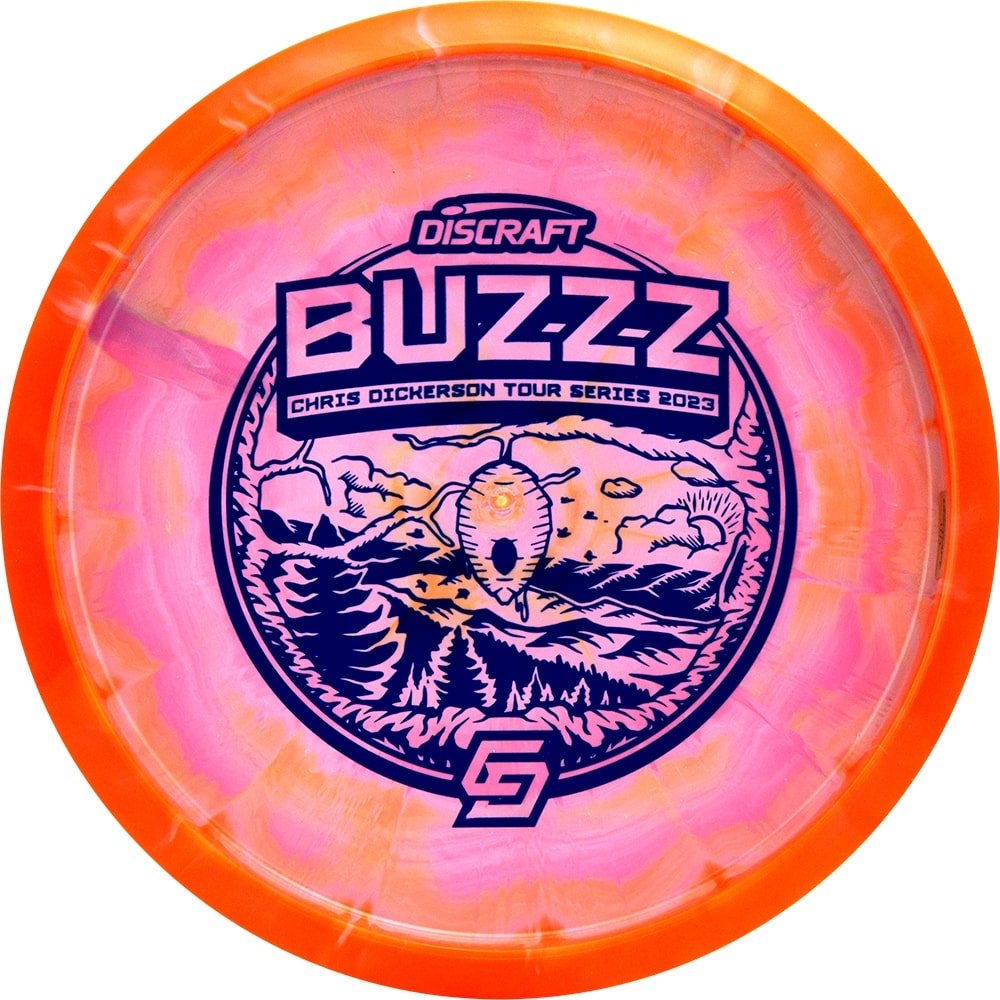 Discraft ESP Swirl Buzzz Midrange with Chris Dickerson Tour Series 2023 Stamp - Speed 5