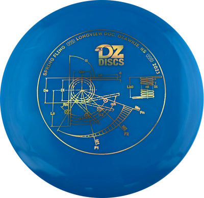 Westside Hybrid Gatekeeper Midrange with DZDiscs 2023 Spring Fling - Longview DGC - Ozawkie, KS Stamp - Speed 4