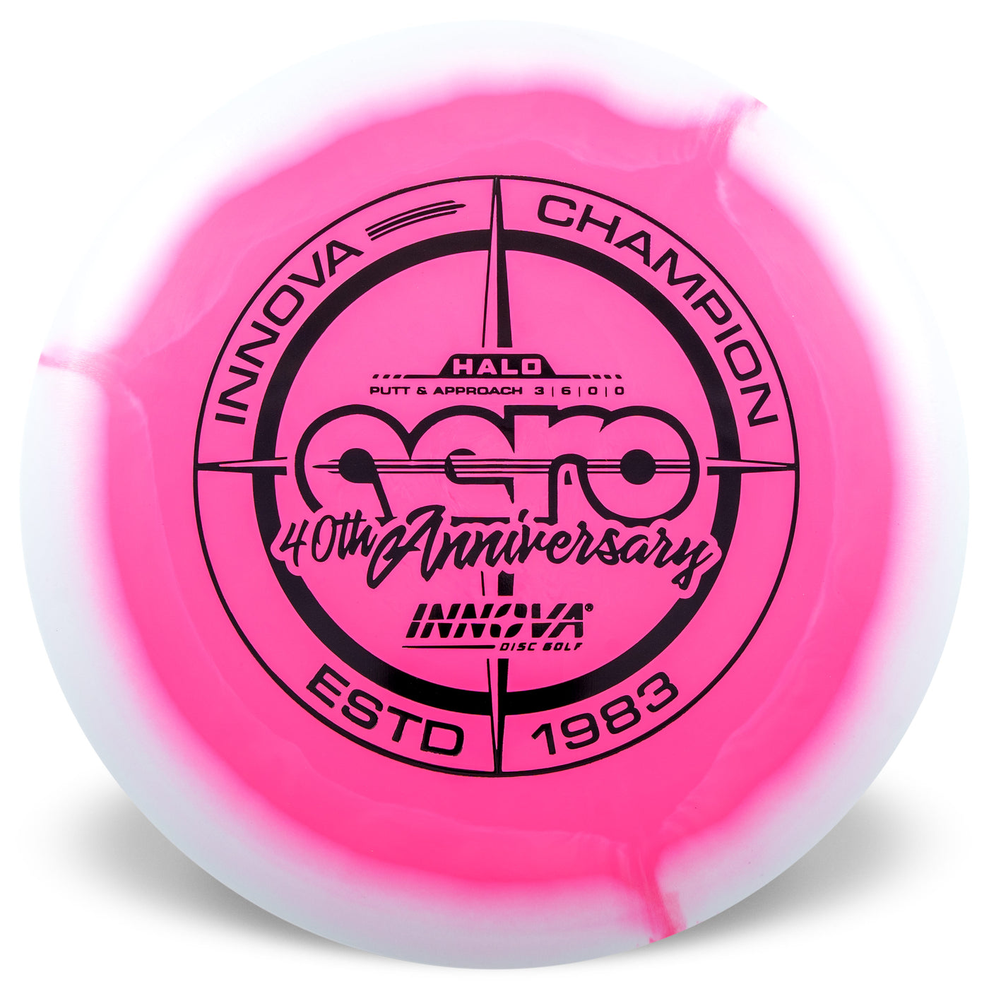 Innova Halo Star Aero Putter with 40th Anniversary Reverse Halo Colorway Stamp - Speed 3