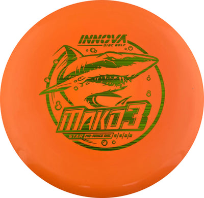 Innova Star Mako3 Midrange with Burst Logo Stock Stamp - Speed 5