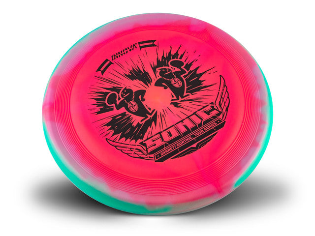 Innova Champion Glow Halo Sonic Putter with Garrett Gurthie Tour Series 2023 Stamp - Speed 1