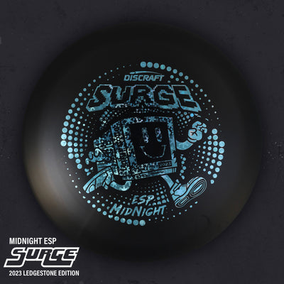 Discraft ESP Surge Distance Driver with 2023 Ledgestone Edition - Wave 3 Stamp - Speed 11