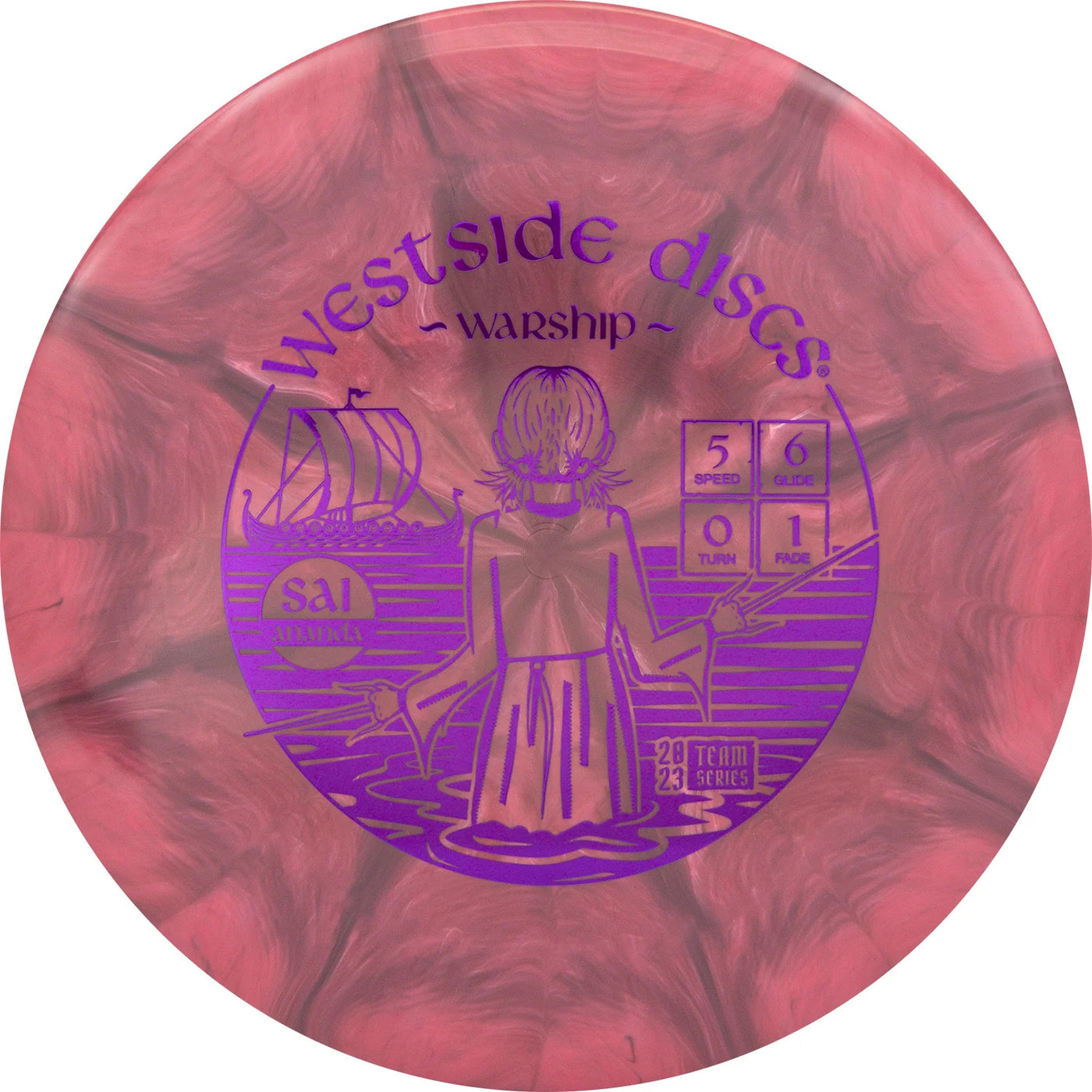 Westside Tournament Burst Warship Midrange with Sai Ananda "Facing the Sea" Team Series 2023 Stamp - Speed 5