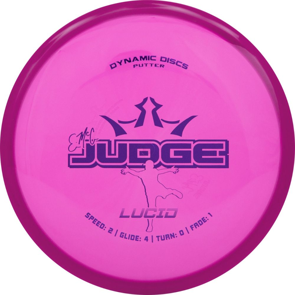 Dynamic Discs Lucid EMAC Judge Putter with EMAC Signature Stamp - Speed 2