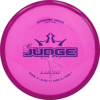 Dynamic Discs Lucid EMAC Judge Putter with EMAC Signature Stamp - Speed 2