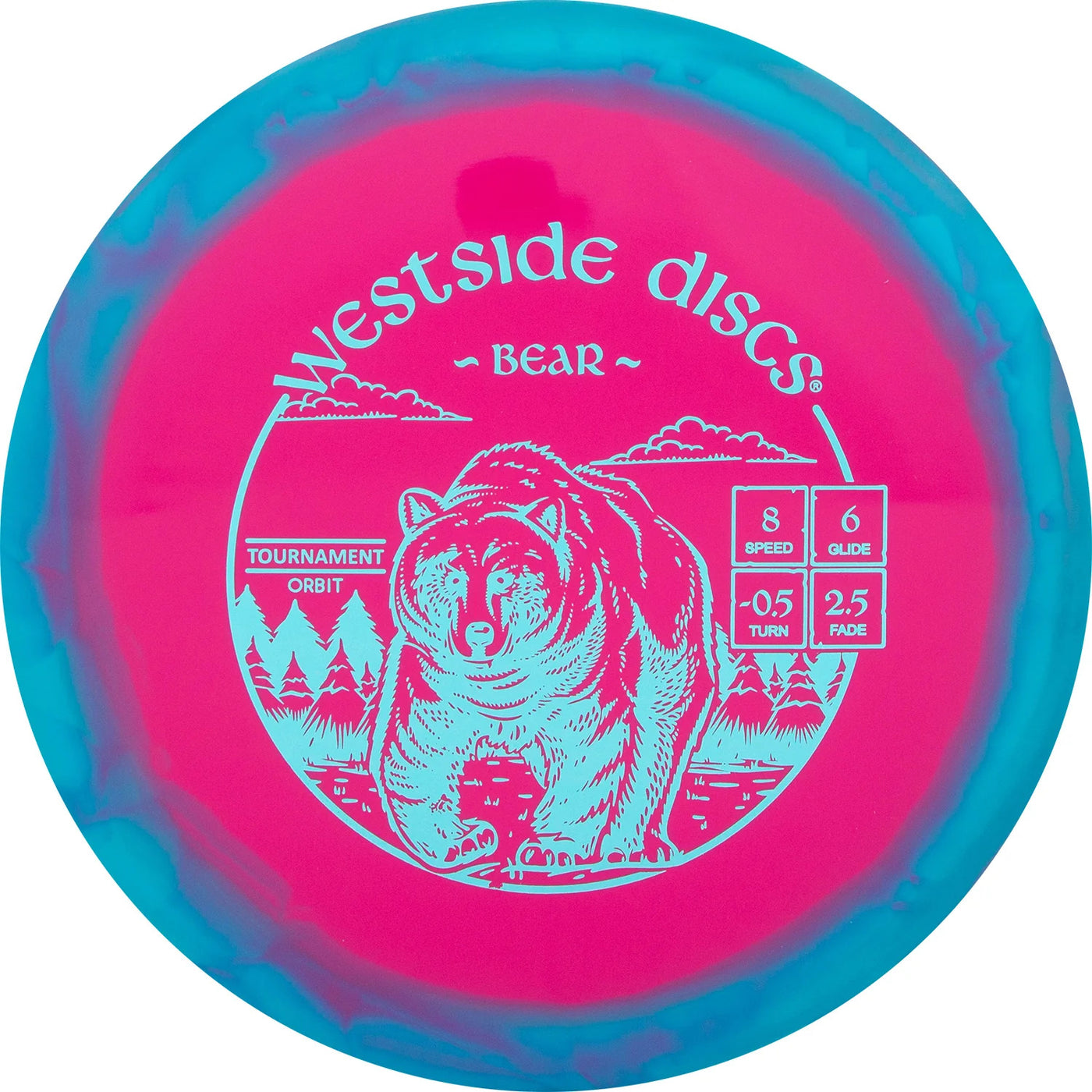 Westside Tournament Orbit Bear Fairway Driver - Speed 8