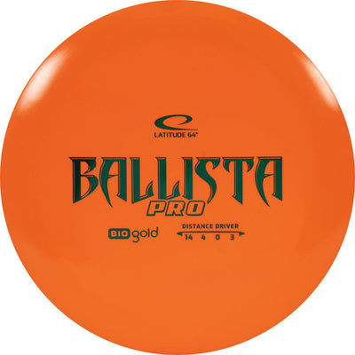 Latitude 64 Gold Line Bio Ballista Pro Distance Driver - Speed 14