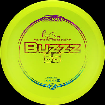 Discraft Elite Z BuzzzSS Midrange with Paige Shue - 2018 World Champion Stamp - Speed 5