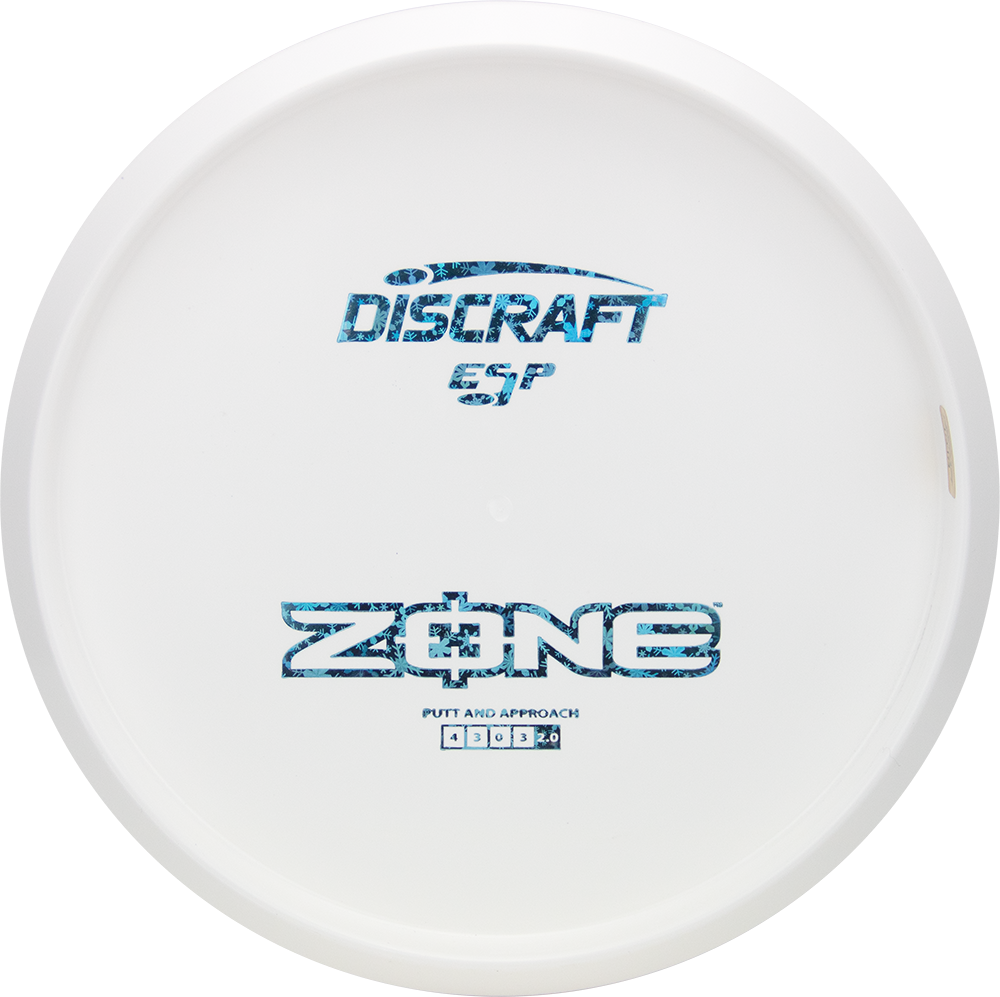 Discraft ESP Zone with Dye Line Blank Top Bottom Stamp