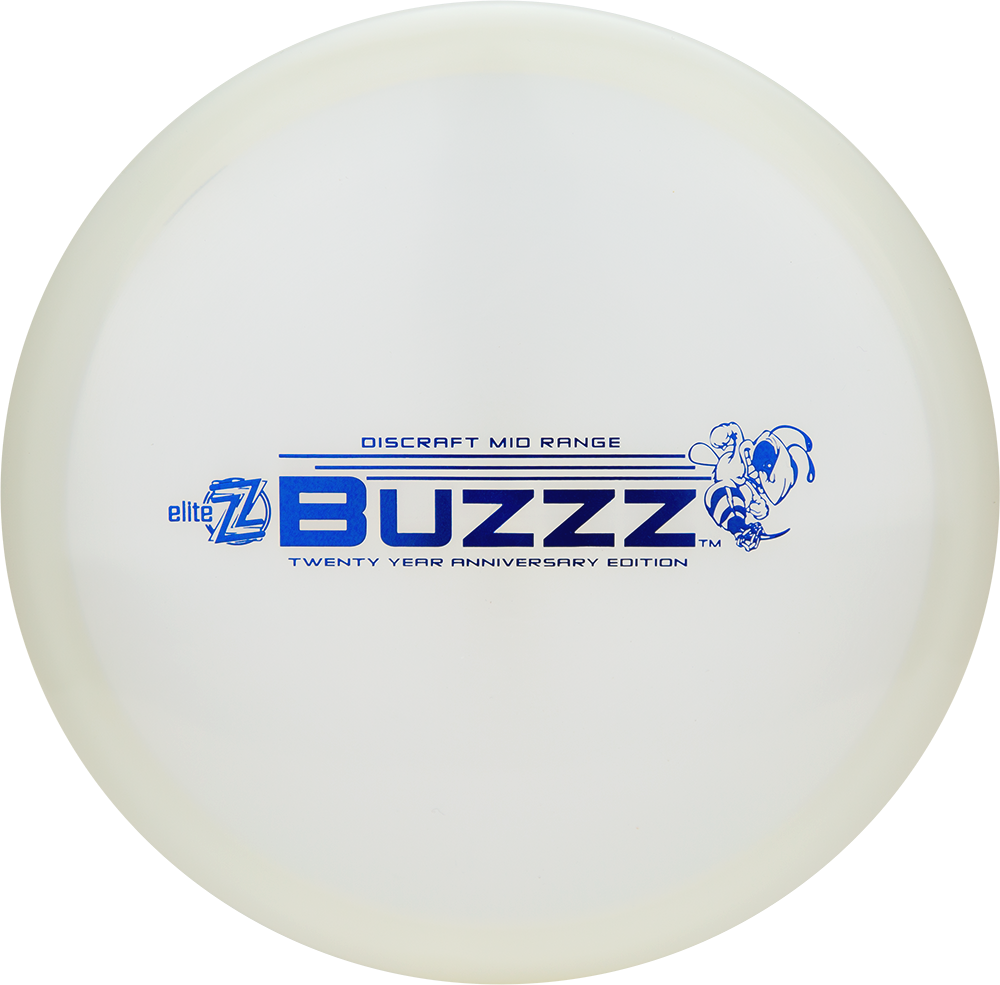 Discraft Elite Z Buzzz Midrange with Twenty Year Anniversary Edition Stamp - Speed 5