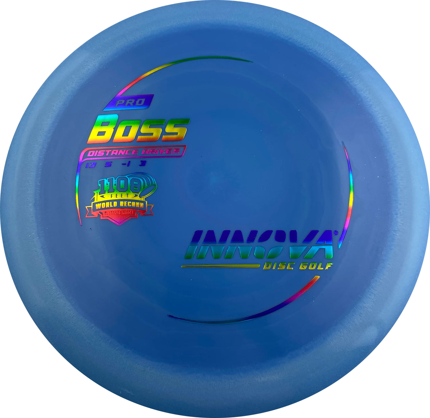 Innova Pro Boss Distance Driver with Burst Logo Stock 1108 Feet World Record Stamp - Speed 13