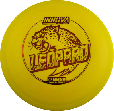 Innova DX Leopard Fairway Driver with Burst Logo Stock Stamp - Speed 6