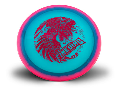 Innova Champion Glow Halo Firebird Distance Driver with Nate Sexton 2023 Tour Series Sexy Bird Stamp - Speed 9