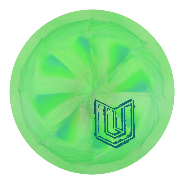 Discraft ESP Swirl Raptor Distance Driver with Paul Ulibarri - Uli Logo - Off-Center Stamp - Speed 9