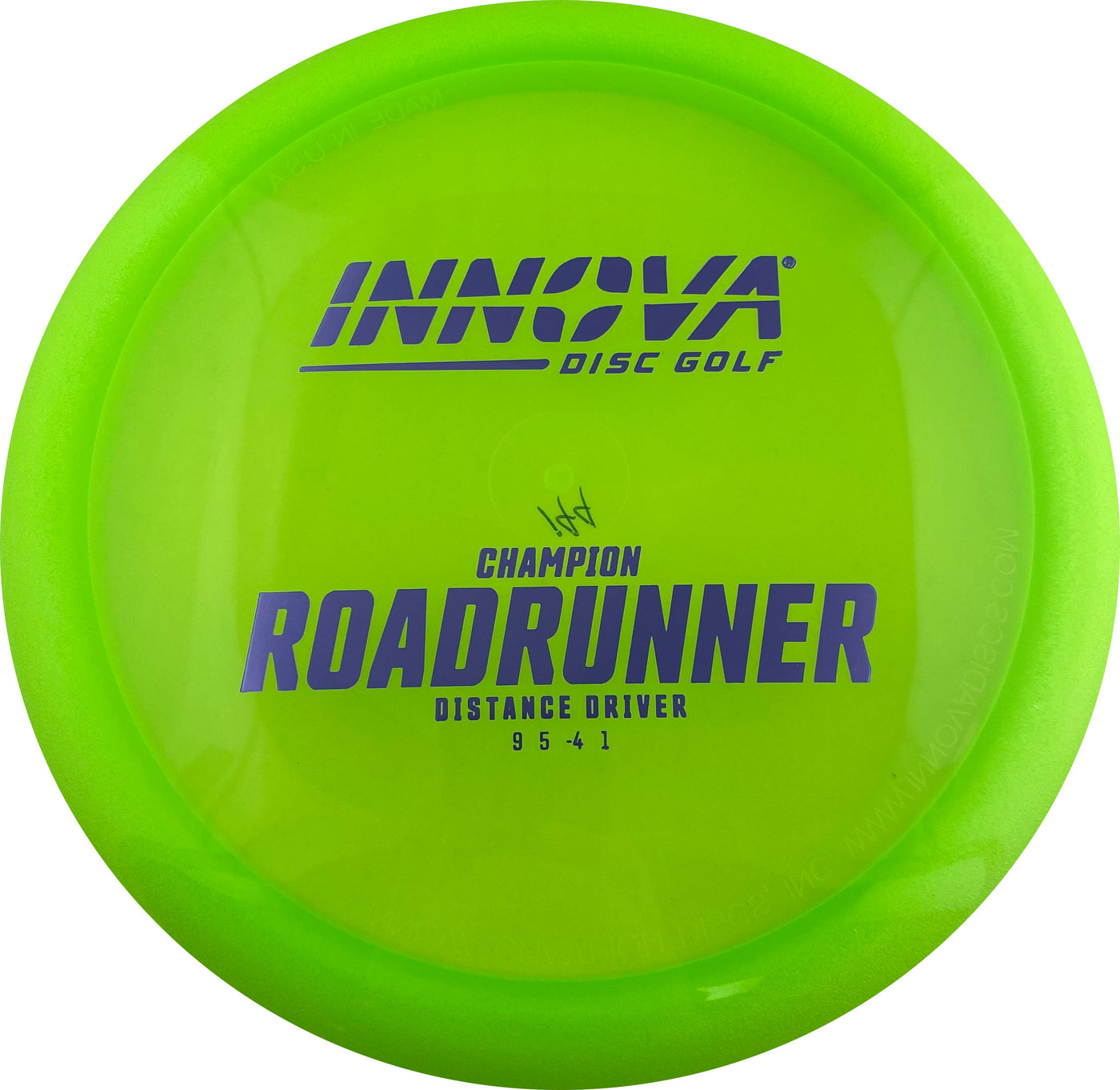 Innova Champion Roadrunner Distance Driver with Burst Logo Stock Stamp - Speed 9