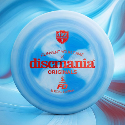 Discmania Swirly S-Line FD Fairway Driver with Discmania Originals x Reinvent Your Game Stamp - Speed 7