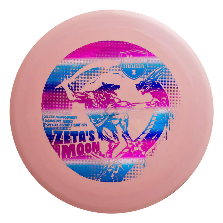 Discmania S-Line Special Blend CD1 Distance Driver with Zeta's Moon Colten Montgomery Signature Series Stamp - Speed 9