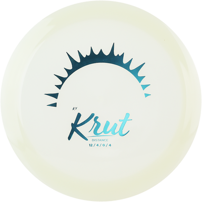 Kastaplast K1 Glow Krut Distance Driver with 2023 Glow Edition Stamp - Speed 12