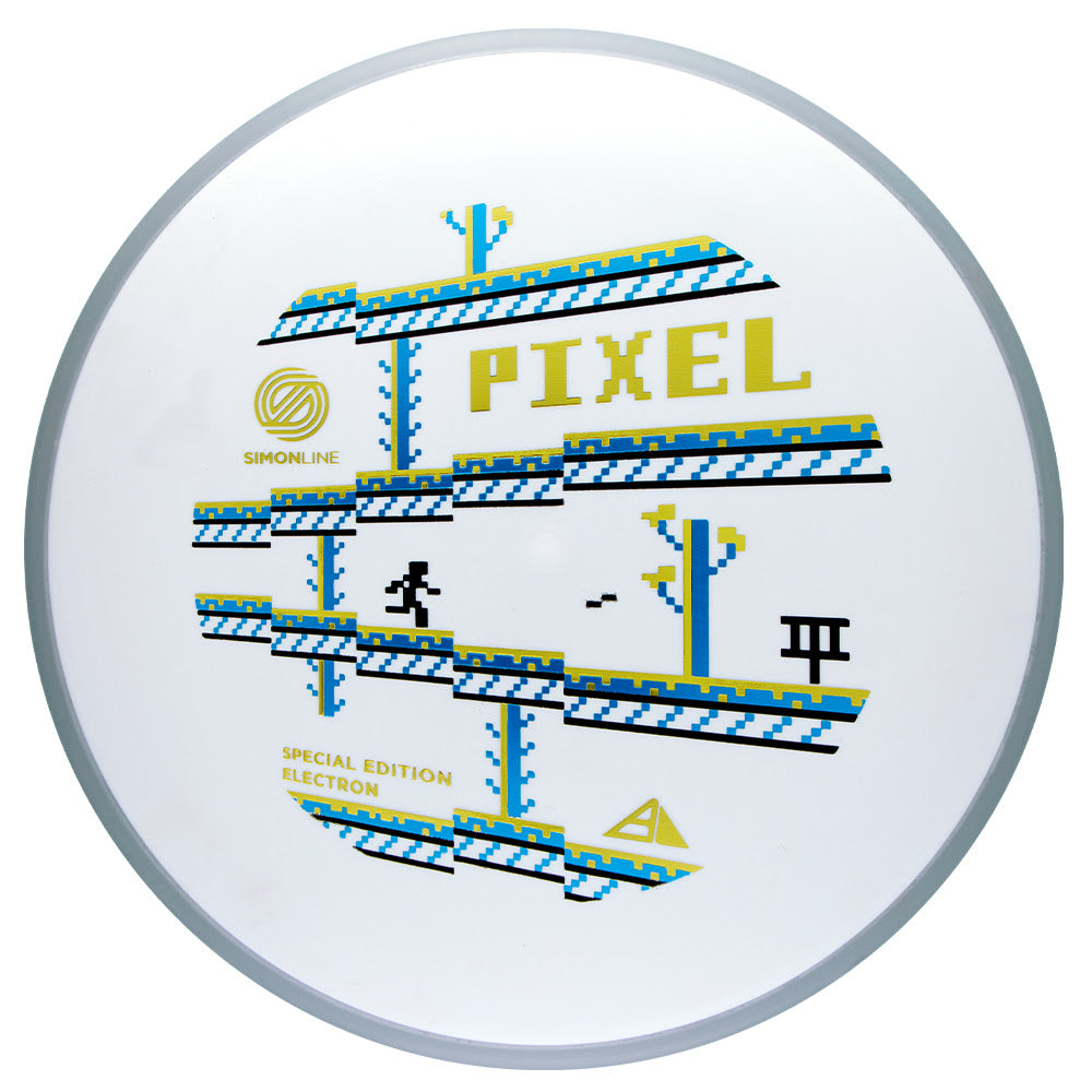 Axiom Electron Firm Pixel Putter with SimonLine Special Edition - 8-bit Disc Golf Stamp - Speed 2