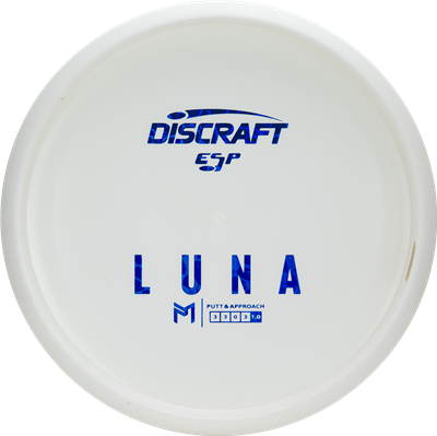 Discraft ESP Luna with Dye Line Blank Top Bottom Stamp