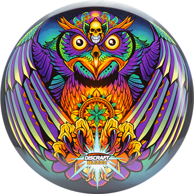 Discraft ESP SuperColor Buzzz Midrange with Brian Allen Owl Stamp - Speed 5