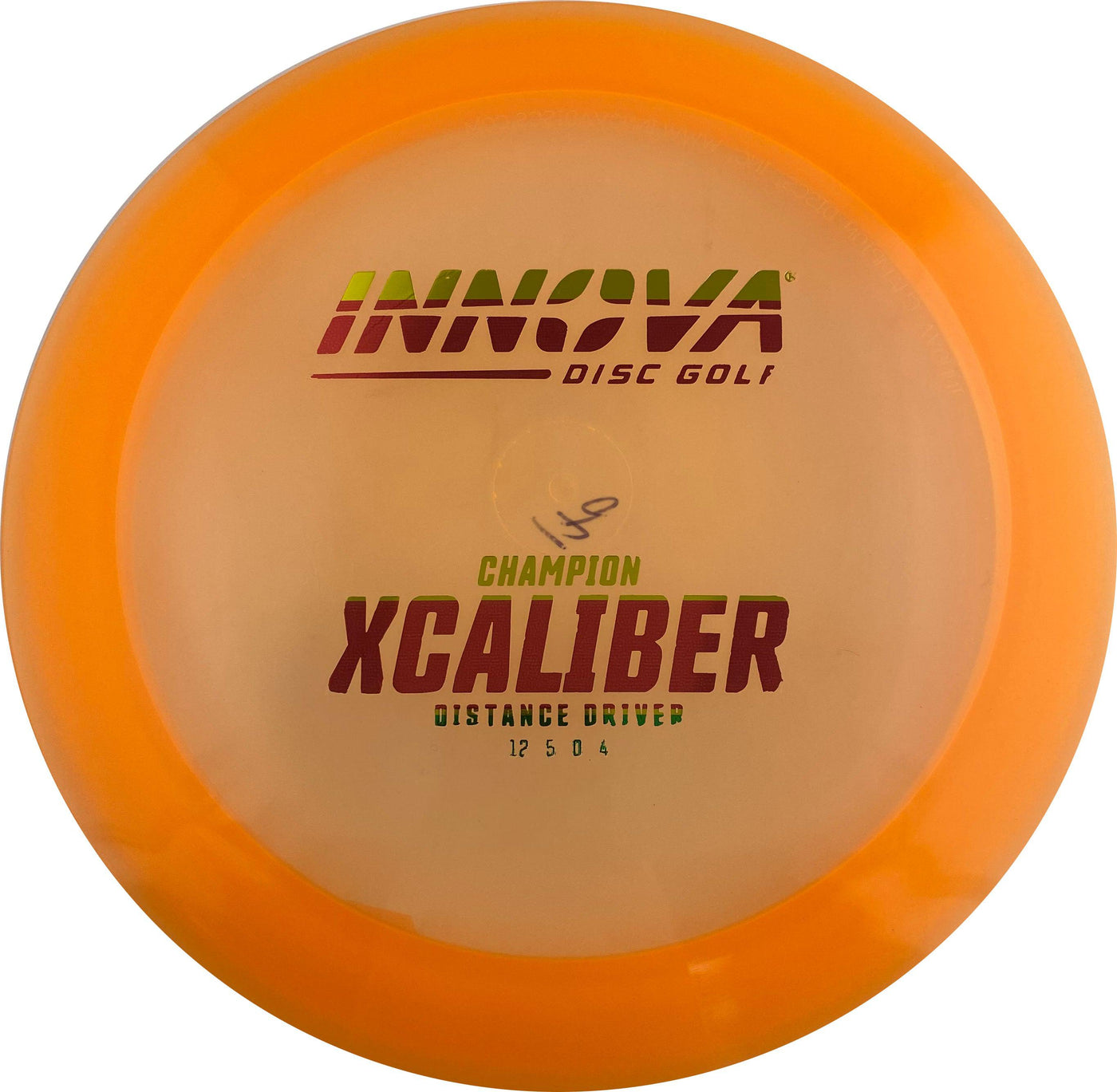 Innova Champion Xcaliber Distance Driver with Burst Logo Stock Stamp - Speed 12