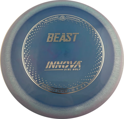 Innova Champion Blizzard Beast Distance Driver with Burst Logo Stock Stamp - Speed 10