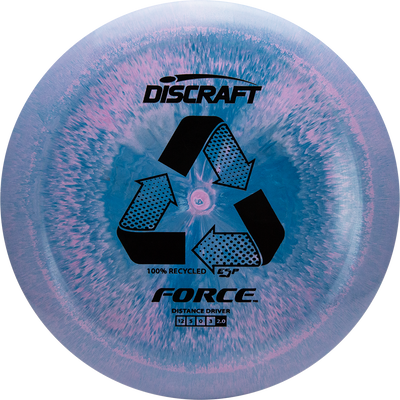 Discraft Recycled ESP Force Distance Driver with 100% Recycled ESP Stock Stamp - Speed 12