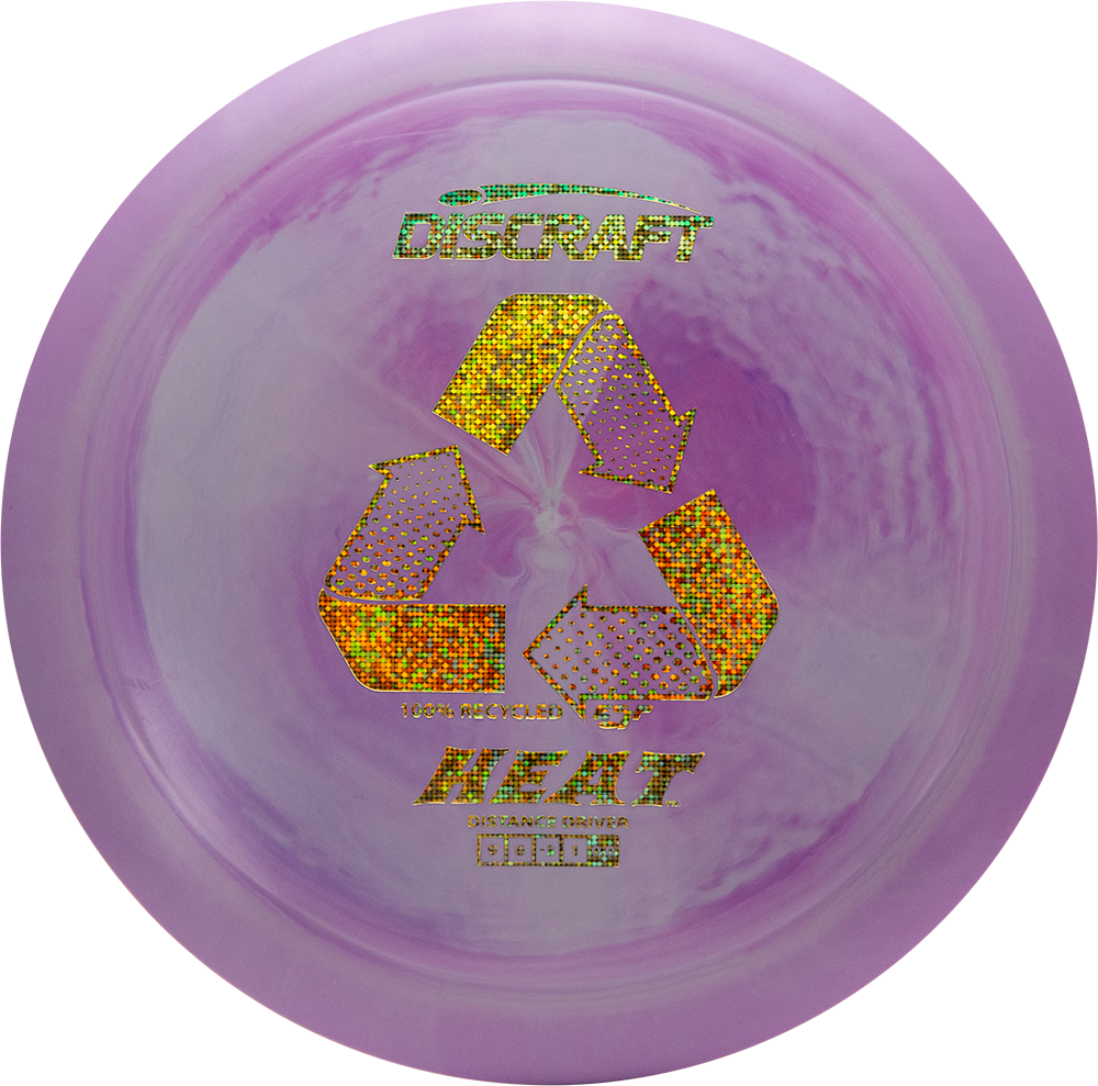 Discraft Recycled ESP Heat Fairway Driver with 100% Recycled ESP Stock Stamp - Speed 9