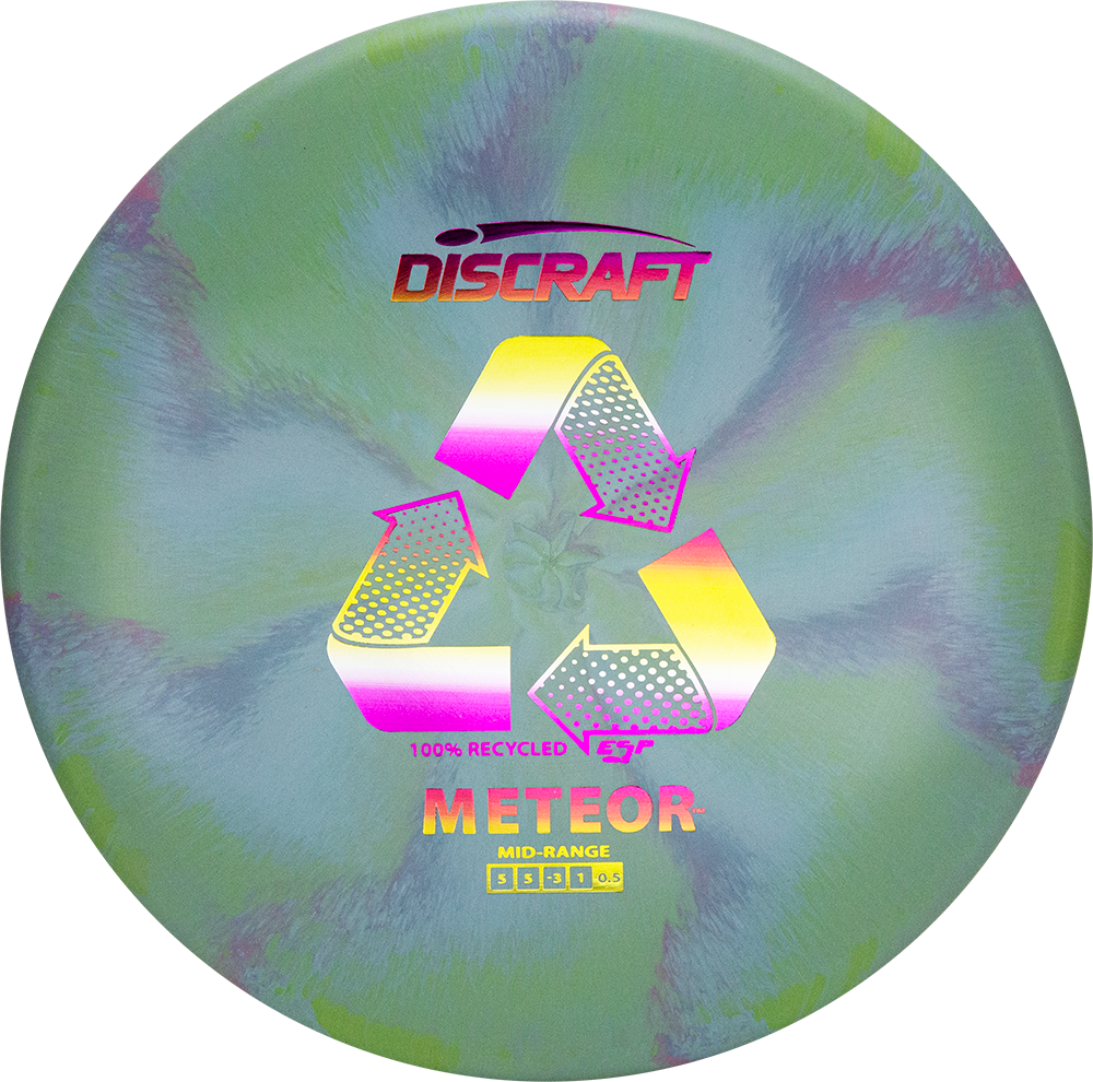 Discraft Recycled ESP Meteor Midrange with 100% Recycled ESP Stock Stamp - Speed 5