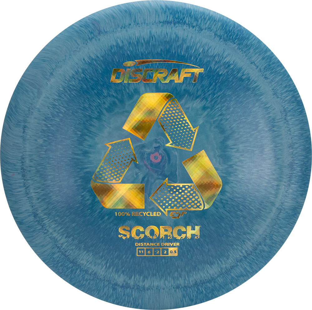 Discraft Recycled ESP Scorch Distance Driver with 100% Recycled ESP Stock Stamp - Speed 11