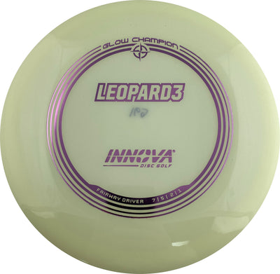 Innova Champion Glow Leopard3 Fairway Driver with Burst Logo Stock Stamp - Speed 7