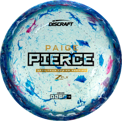 Discraft Jawbreaker Z FLX Passion Fairway Driver with Paige Pierce 2024 Tour Series Stamp - Speed 8