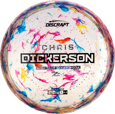 Discraft Jawbreaker Z FLX Buzzz Midrange with Chris Dickerson 2024 Tour Series Stamp - Speed 5