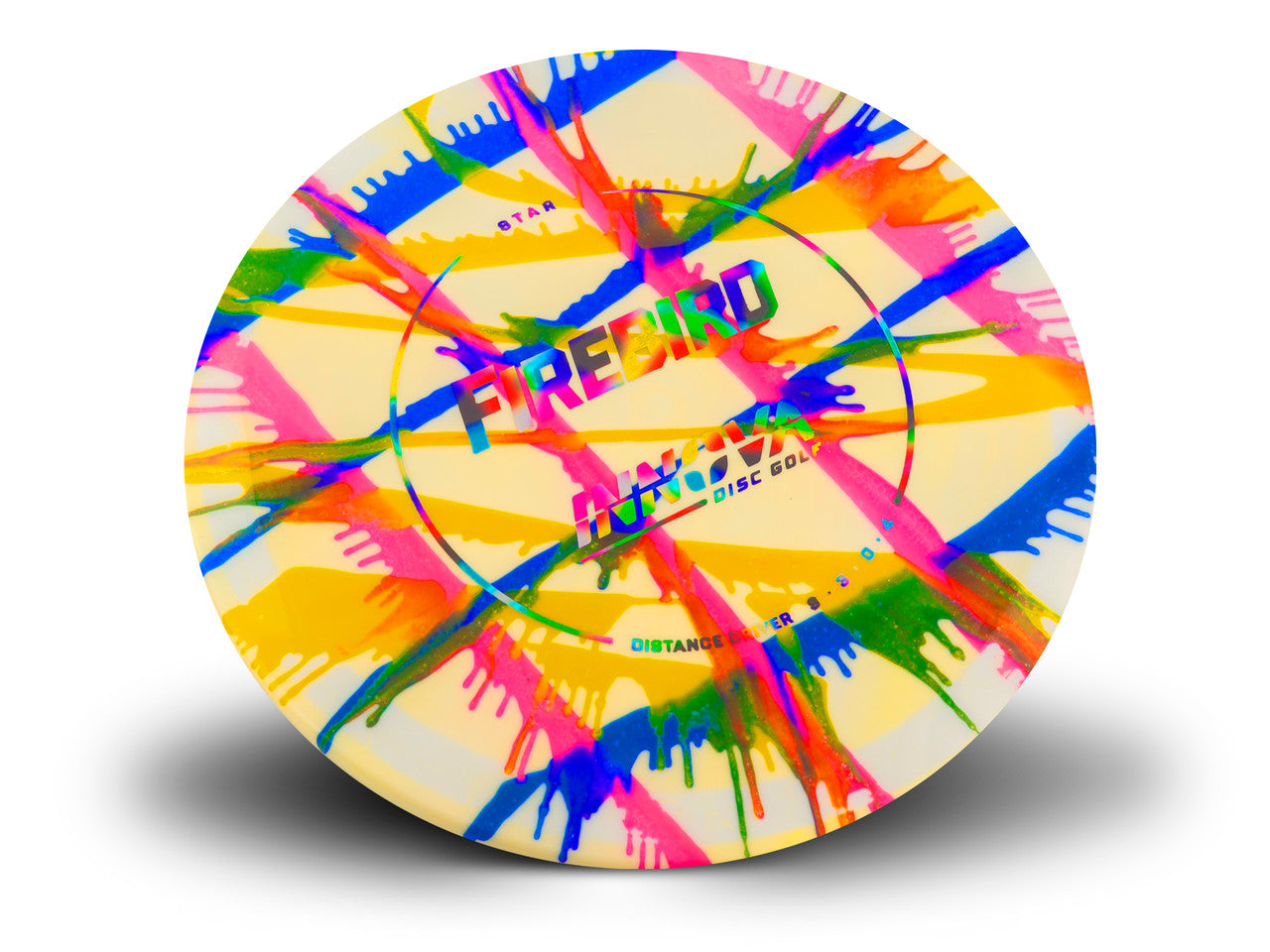 Innova Star I-Dye Firebird Distance Driver with Burst Logo Stock Stamp - Speed 9