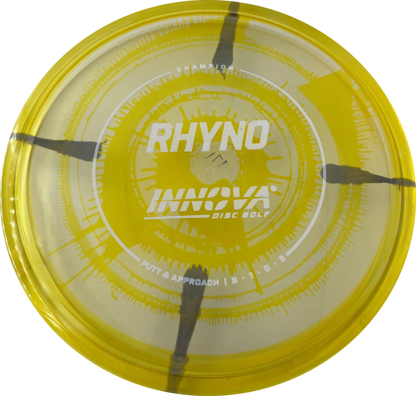 Innova Champion I-Dye Rhyno Putter with Burst Logo Stock Stamp - Speed 2