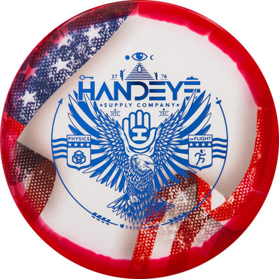 Dynamic Discs Fuzion Orbit EMAC Truth Midrange with HSCo 4th of July Special Holiday Release Stamp - Speed 5