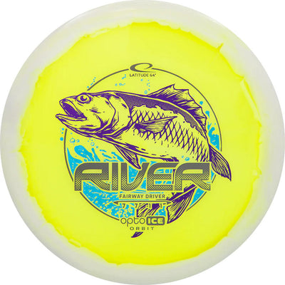 Latitude 64 Opto Ice Orbit River Fairway Driver with Limited Edition Large Flying Fish Stamp - Speed 7