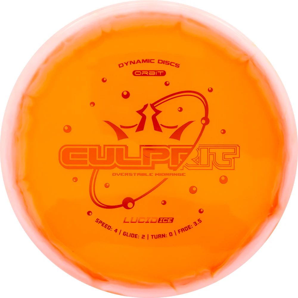 Dynamic Discs Lucid Ice Orbit Culprit Putter - Speed 4