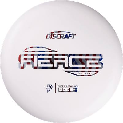 Discraft Putter Line Soft Fierce Putter with PP Logo Stock Stamp Stamp - Speed 3