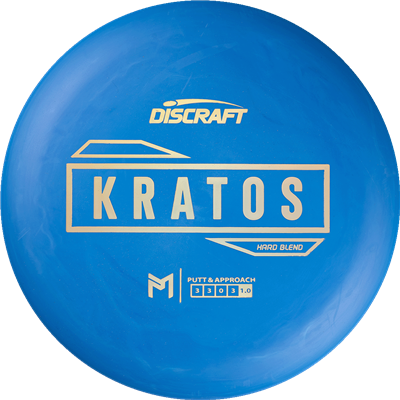 Discraft Putter Line Hard Kratos Putter with PM Logo Stock Stamp Stamp - Speed 3