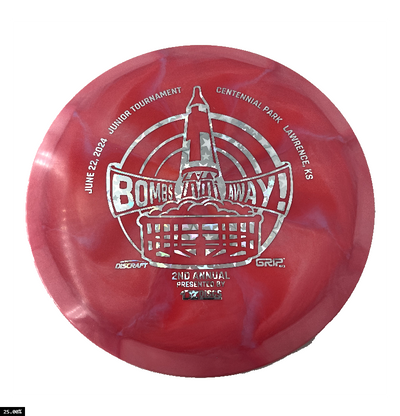 Discraft ESP Passion Fairway Driver with Bombs Away Junior Tournament 2024 | Lawrence, KS | Presented by DZDiscs, Discraft, and GRIPeq Stamp - Speed 8