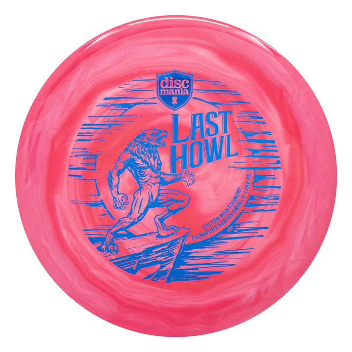 Discmania Swirly S-Line PD Distance Driver with Colten Montgomery Signature Series Last Howl Stamp - Speed 10