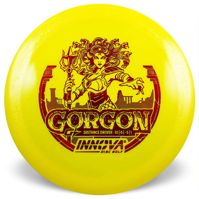 Innova Star Gorgon Distance Driver with Burst Logo Stock Stamp - Speed 10