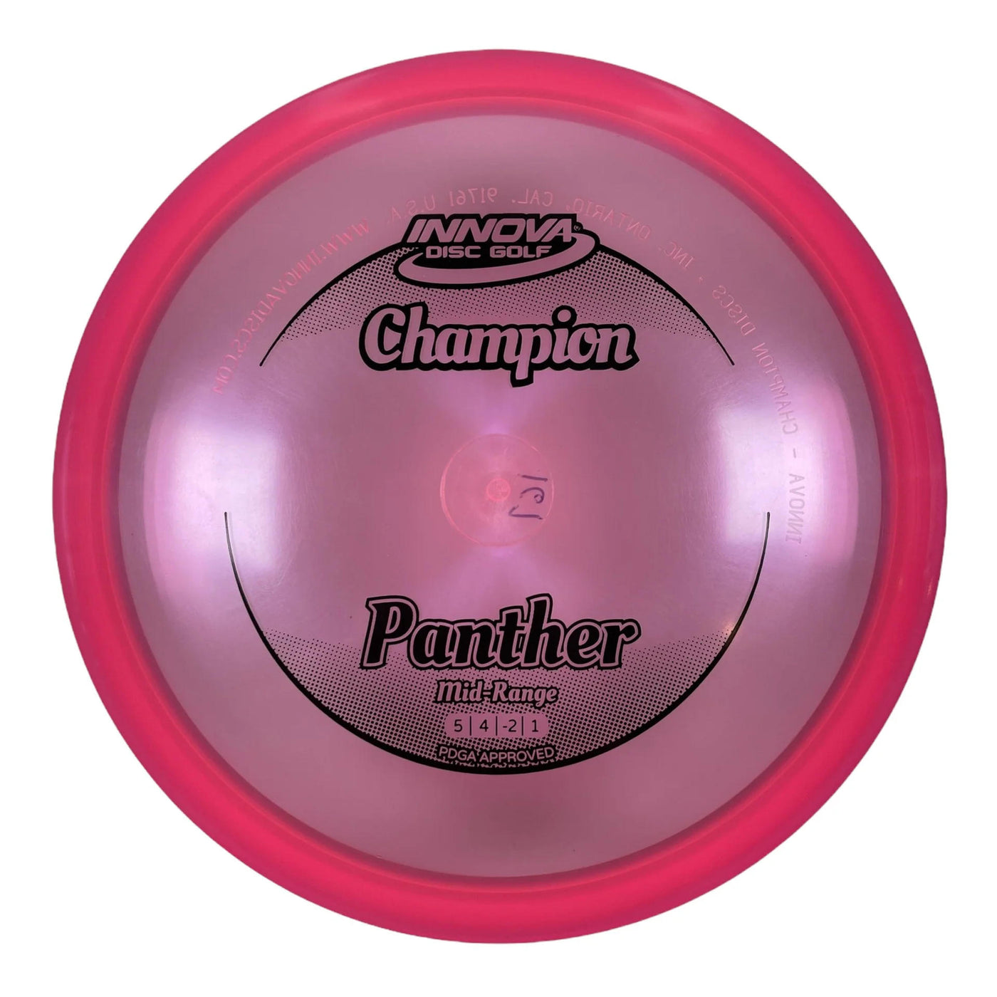 Innova Champion Panther Midrange with Circle Fade Stock Stamp - Speed 5