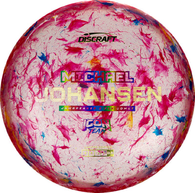 Discraft Jawbreaker Z FLX Comet Midrange with Michael Johansen Icon Team Limited Edition 2024 Stamp - Speed 4