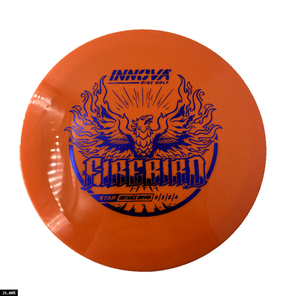 Innova Star Firebird Distance Driver with Burst Logo Stock Stamp - Speed 9